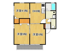 写真は他の部屋のものです