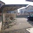 自転車置き場。 