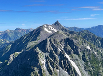 2日目　涸沢から北穂高岳に登ってきました♪