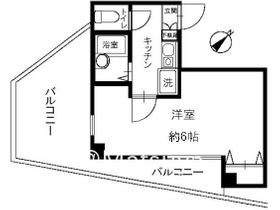 ２面採光・２面バルコニーのお部屋です！