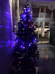 クリスマスツリー　エントランス