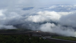 飯田橋(株)松屋撮影：運動音痴の富士登山写真