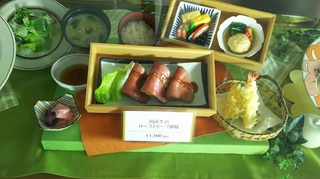 飯田橋(株)松屋撮影：練馬区本庁舎展望レストランメニュー写真