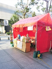 (株)松屋撮影：文京区後楽の福引景品交換ブース