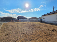 【社有売地】東南角地の平坦地　上下水道・都市ガス宅内引込済　建築条件無　価格改定！！