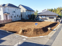 牛久市田宮町　北東角地　建築条件無し　売地を販売開始！