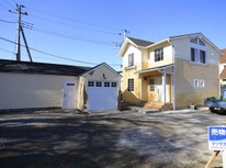 未入居モデルハウスin土浦市永国 　　　　ガレージ付輸入住宅