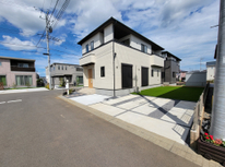 【新着社有物件】さくら台1丁目　新築未入居物件　エアコン設置済　人工芝施工済　大規模分譲地の新しい街並み