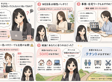 こんな人はSOHOがおすすめ！職業別に分かりやすく解説