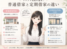 普通借家と定期借家の違い【テナント契約】