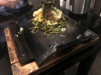 錦で食べられる　山口名物【瓦そば】！