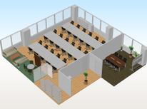 伏見駅至近のおしゃれな居抜きオフィスのご紹介