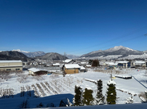 雪景色が広がっています☆