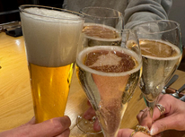 忘年会を兼ねたスタッフ食事会☆