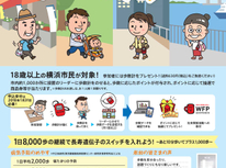 よこはまウォーキングポイント事業に参加しています