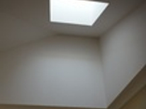 トップライトからの日差しがまぶしい！！