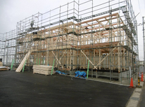 サザンテラス上棟しました。