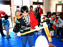 恒例「第五回餅つき体験会」
