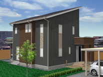 完成見学会予告です。