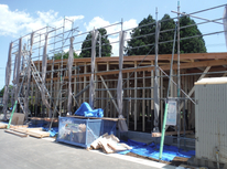 外人ハウス　新築工事　上棟！！