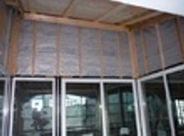 遮熱効果のシートで、省エネルギーに貢献します！