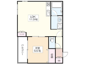 使い勝手の良い間取りになります。