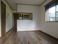 10.8帖のLDKです。東南角部屋で日当り良好です♪ 