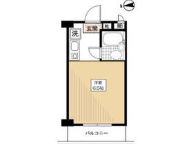 ワンルームのお部屋です。