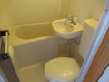 ３点ユニットタイプのトイレです。 