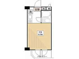 1Rのお部屋です。