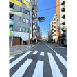前面道路 