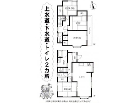 建物の間取り図です。