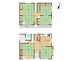 ６DKと部屋数の多いお家◎