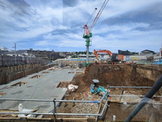 美しが丘5丁目の野村不動産が建設中の分譲マンション！これは良い物件になりそうです＾＾