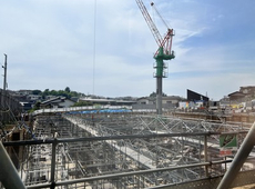 2024年7/8→2025年8/5さらに追記！　　美しが丘5丁目の野村不動産が建設中の分譲マンション！　さらに工事が進んでいますね＾＾