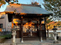 神明社　11月上旬　秋の朝でございます＾＾