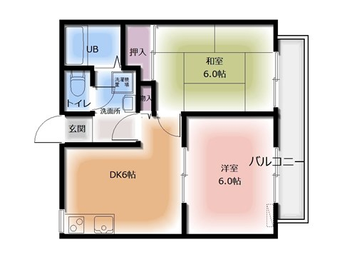 物件間取り図