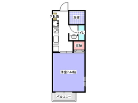 1階はバルコニーなし